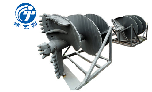 Alat Pengeboran Konstruksi Hard Rock Auger Double / Single Cut Q355d
