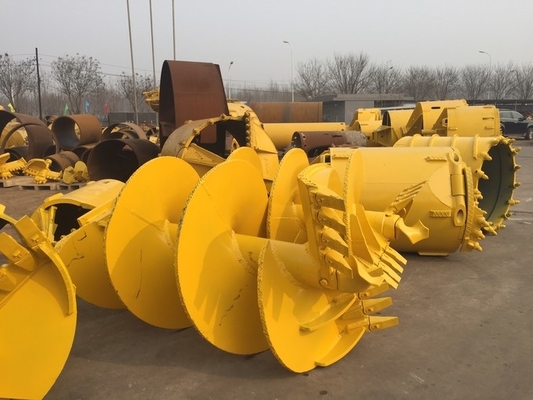 1800mm 2000mm Pengeboran Batu Jenis Auger Tugas Berat