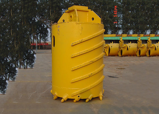 Warna Kuning 6pcs Tinggi Gigi 1200mm Drilling Core Barrel